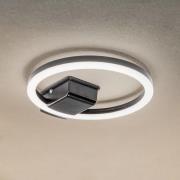 Lindby LED utendørs taklampe Finian, Ø 31 cm, CCT, dimbar