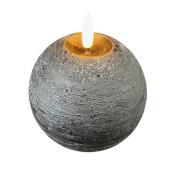 STERNTALER LED-vokslys, svart Høyde 11 cm Kule Batteri