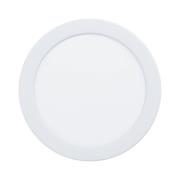 EGLO connect Smart LED-innfellingslampe Fueva 6-Z, hvit, Ø 16 cm