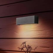 Vegglampe Straight XS, bredde 26 cm, svart