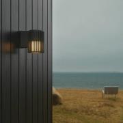 Utendørs vegglampe Aludra Seaside, aluminium, antrasitt