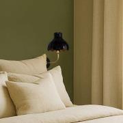 PR Home vegglampe Wells, svart/gullfarget, 21 cm, metall