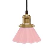 PR Home Pendellampe August, Ø 15 cm, rosa, stikkontakt