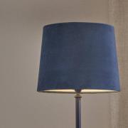 PR Home Bordlampe Tove, blå, høyde 56 cm, metall/stoff