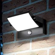 Ideal Lux utendørs LED-vegglampe Swipe Sensor, antrasitt, IP54