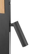 LED-gulvlampe Streamline, høyde 145 cm, svart, leselampe