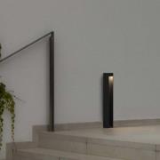 LED-sokkellampe Cerler, antrasitt, 60 cm, metall, IP65, CCT