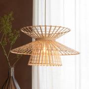 GOOD & MOJO Hengelampe Machu Picchu, natur, Ø 57 cm, bambus