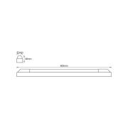 OSRAM LED-lyslist POWER BATTEN, 4000 K, 60 cm, 1 lyskilde