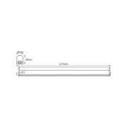 OSRAM LED-lyslist SWITCH BATTEN, 117 cm, 4000 K, hvit