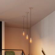 OSRAM hengelampe VINTAGE 1906 ROUND, krom, metall, Ø 10 cm