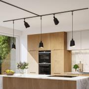 Paulmann lampeskjerm U-Rail Alvaro svart/gull DecoSystems