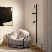 Paulmann URail strømforsyning kabel/bryter svart matt 2,4 m