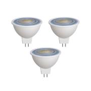 Prios LED-reflektor GU5.3 7.5W 621lm 36° hvit 840 sett med 3 stk