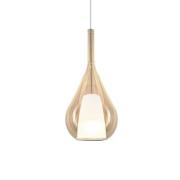 Ideal Lux Pendellampe Kalique 3, ravfarget, Ø 18 cm