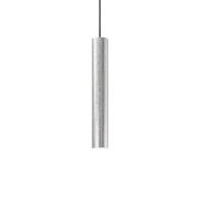 Ideal Lux hengelampe Look, sølvfarget, Ø 6 cm, metall