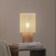 Envostar Asolita bordlampe med trefot skjerm hvit