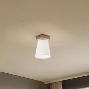 Envostar Risco taklampe 1-lys stoffskjerm hvit