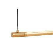 LOOM DESIGN LED-pendellampe  Straw 200, gull, aluminium