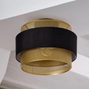 OSRAM taklampe Decor Hornet, 1 lyskilde, svart/gull