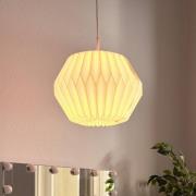 OSRAM hengelampe Decor Paper Gem, hvit, papir, E27