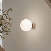 Vegglampe Joel, beige/hvit, 1 lyskilde