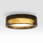 MARSET LED-taklampe Ringo, Ø 90 cm, mørk røykgrå