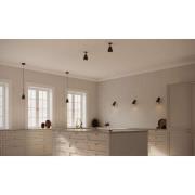 Nuura pendellampe Anoli Spot, Ø 10 cm, svart, metall