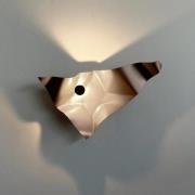 Knikerboker LED-vegglampe Zona d'ombra, krem, 79 cm