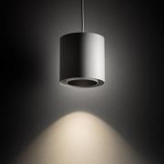 Hengelampe Point Duo, hvit, stål, Ø 13 cm, GU10