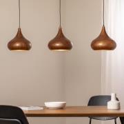 Hengelampe Muba, gammel messing, lengde 120 cm, metall