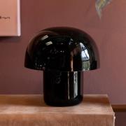 KARE bordlampe Mushroom, svart, metall, 20 cm, E14