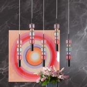 KARE hengelampe Candy Bar Colore, glass, 5 lyskilder, GU10