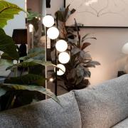 KARE gulvlampe Scala Balls, svart, 160 cm, G9