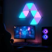 Calex Smart LED-vegglampe TRIANGLES, 9-delt, RGBW, dimbar