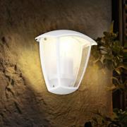 Utendørs vegglampe VENTA, hvit, tilstøtende, høyde 20 cm, IP44