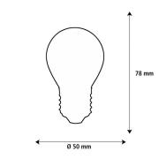 SEGULA LED Elegant Line E27 3W Golfball 2.200 K Filament dimbar