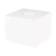 Segula bordlampe Cozy, hvit bøk, kubeformet, E27