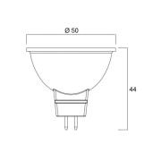 LED-pære SUPERIA RETRO GU5.3 MR16 6,1W 827 621lm dimbar