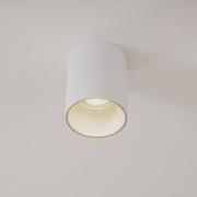 Taklampe Eye Tone, hvit/sølv