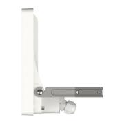 Theben LED-utvendig veggspot theLeda B100 dual, hvit, IP65