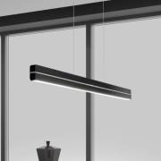 Bopp LED-pendellampe Switch, svart, lengde 118 cm, metall