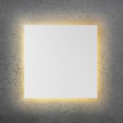 LED-vegglampe BLADE Q, hvit, 44 x 44 cm, metall, dimbar