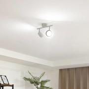 Lindby taklampe Jyla, 2 lyskilder, matt hvit