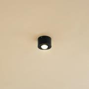 Lindby Downlight Jyla, 1 lyskilde, matt svart, GX53
