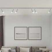 Skinne sett DUOline Diallo titan 2 m 6 lyskilder E27-LED 2-fase