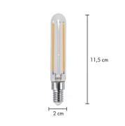 LED-rørpære T20 E14 11,5 cm 2,5 W 2200 K dimbar
