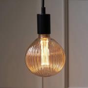 LED Globe G125 NGC Stripe E27 1W 1 800 K rav