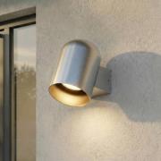 Lindby utendørs vegglampe Lupil, aluminium, metall, GU10, IP44