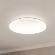 LED-taklampe Frania-S med krystalleffekt Ø 43 cm
